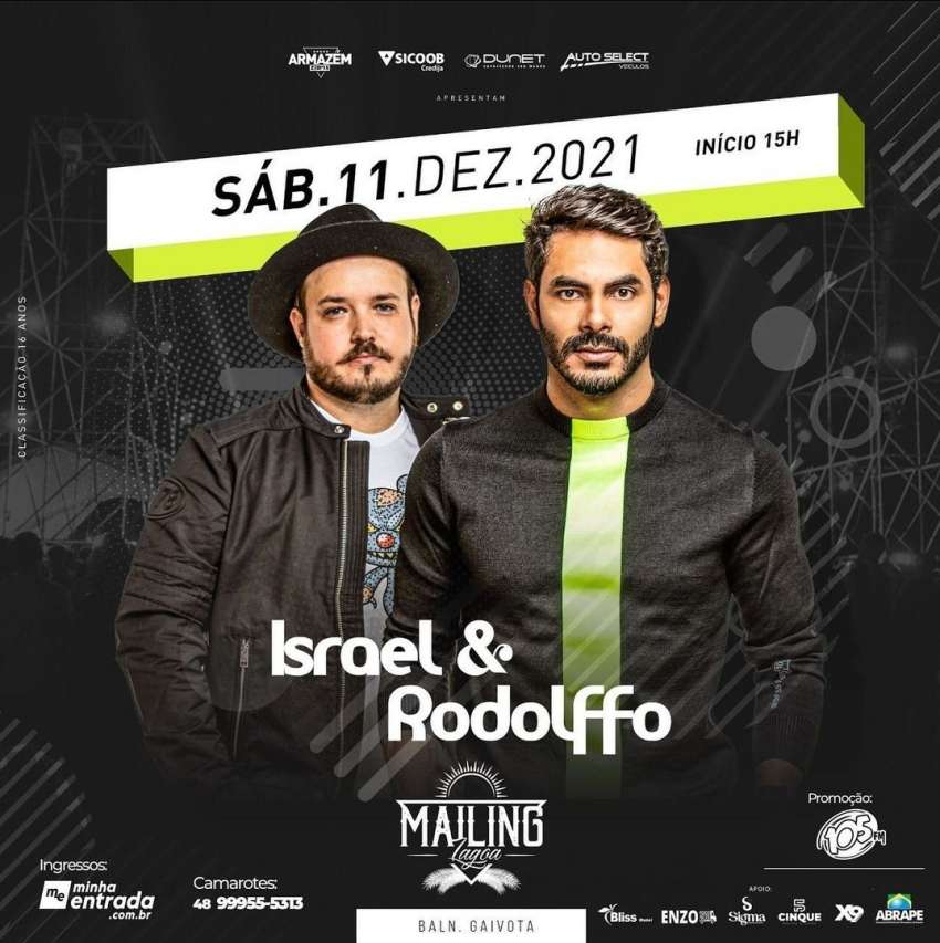 Israel & Rodolffo | Mailing Lagoa  | OndeTemBalada.com