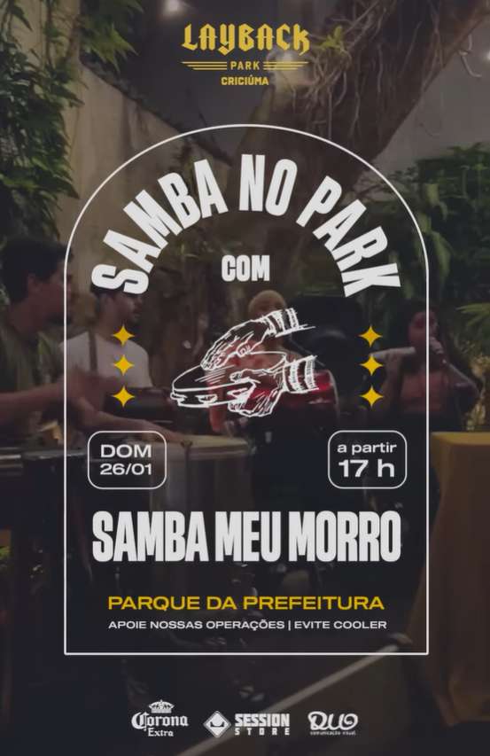 Samba no Park | LayBack Park | OndeTemBalada.com