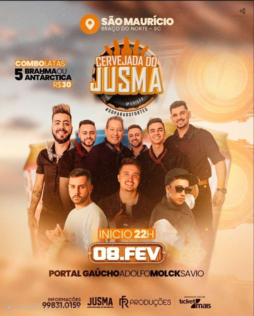 Cervejada do Jusma | Centro Comunitário de São Maurício | OndeTemBalada.com