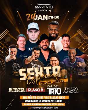 Sexta Especial Ediçao Cabaré